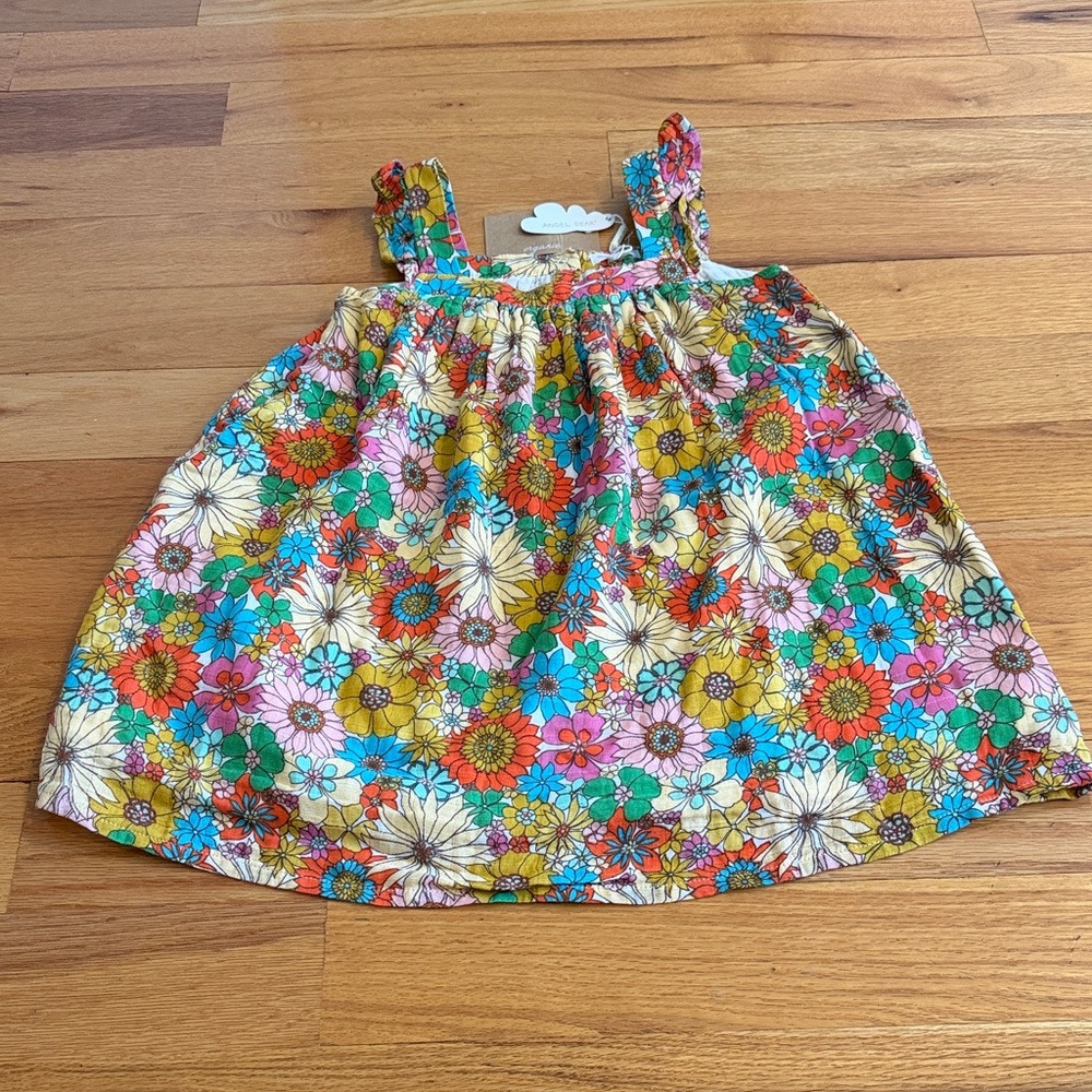 NWT Angel Dear Organic Cotton Muslin Sundress